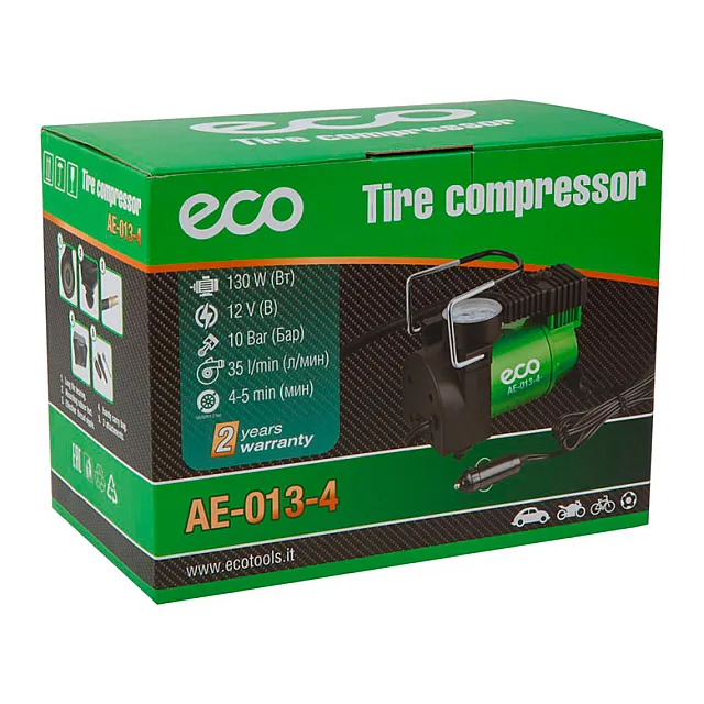 Компрессор автомобильный ECO AE-013-4