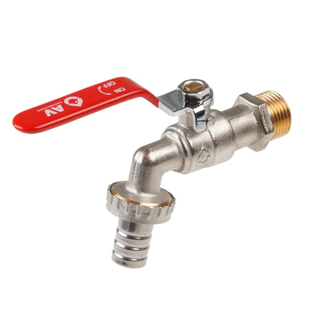 Кран AV Engineering AVE166012 водоразборный настенный со штуцером 1/2 Кран AV Engineering AVE166012 водоразборный настенный со штуцером 1/2
