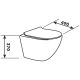 Унитаз подвесной AV Engineering AVWHR203 Comfort Унитаз подвесной AV Engineering AVWHR203 Comfort