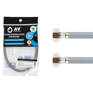 Подводка гибкая AV Engineering AVE208150 Nylon гайка 1/2