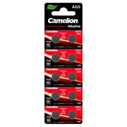 Батарейка Camelion AG 5-BP10 Mercury Free 100/3600 К (без ртути)