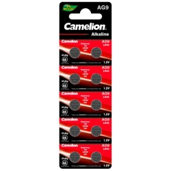 Батарейка Camelion AG 9-BP10 Mercury Free (без ртути) 100/3600 К