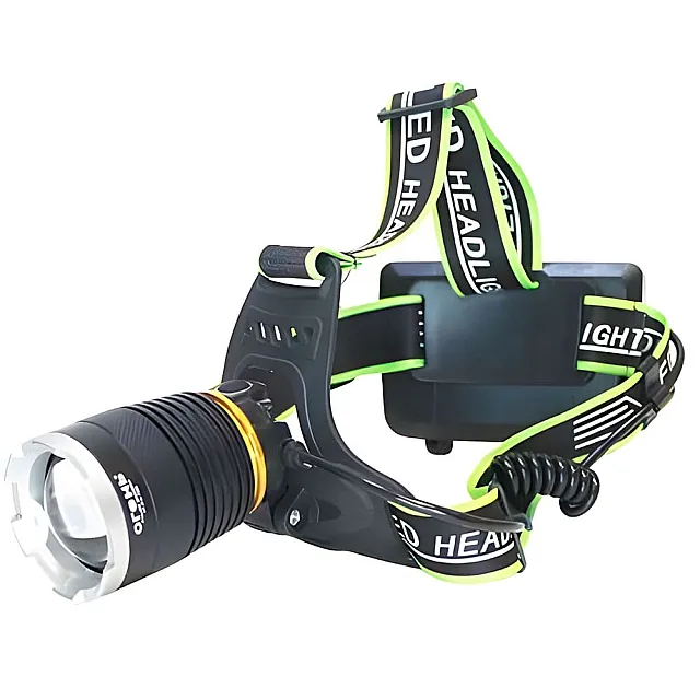 Фонарик налобный Armagan YM-8002-P90 аккумуляторный 2*18650 зарядка micro