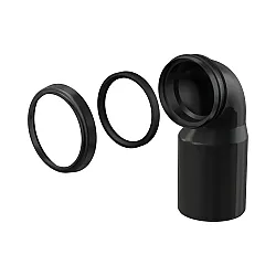 Колено стоковое AlcaPlast M906 90/110 мм