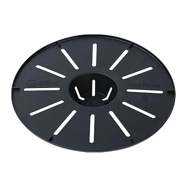 Кашпо Drina Viola 10593 с поддоном 21 см