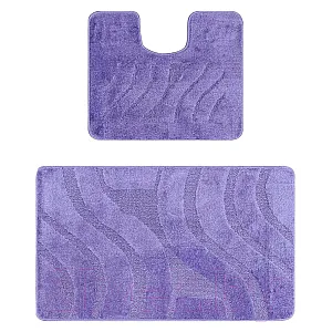 Комплект ковриков Confetti Bath Maximus Symphony 2539-D фиолетовый 60*100/50*60 см