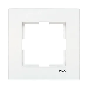 Рамка Viko Karre 90960200 1 пост белая