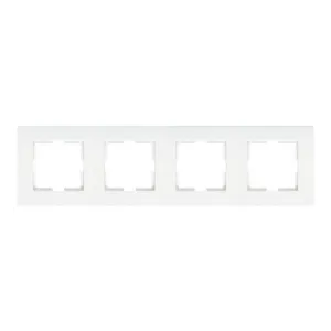 Рамка Viko Karre 90960203 4 поста универсальная белая