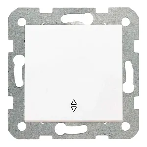 Выключатель проходной Viko Karre 90963604 1 клавиша белый