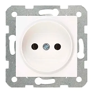 Розетка Viko Karre 90963607 без заземления белый