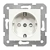 Розетка Viko Karre 90963608 с заземлением 1 гнездо белая