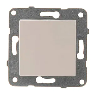 Выключатель Viko Karre 90963701 1 клавиша кремовый