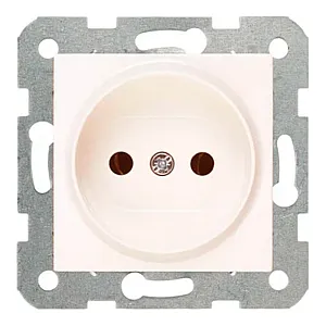 Розетка Viko Karre 90963707 1 гнездо кремовый