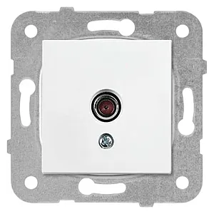 Розетка TV Viko Karre 90964610 1 гнездо белая