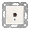 Розетка TV Viko Karre 90964710 кремовая