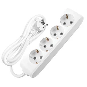Удлинитель Viko 90113403 4 гнезда с заземлением 3 м