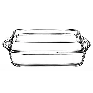 Кастрюля Borcam 59010 1017141 с крышкой прямоугольная 2.8 л