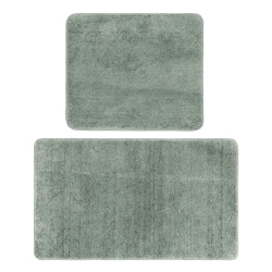 Комплект ковриков Gokyildiz Maxiform DUZ-5507-GREEN зеленый 50*80/50*40 см