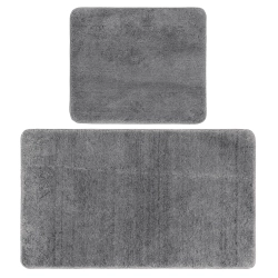 Комплект ковриков Gokyildiz Maxiform DUZ-7027-ANTRACITE антрацит 50*80/50*40 см