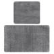 Комплект ковриков Gokyildiz Maxiform DUZ-7027-ANTRACITE антрацит 50*80/50*40 см Комплект ковриков Gokyildiz Maxiform DUZ-7027-ANTRACITE антрацит 50*80/50*40 см