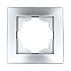 Рамка EL-BI Vega 510-011000-271 1 пост серебро
