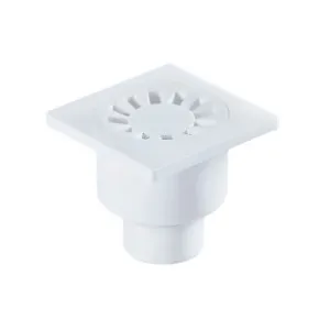 Трап сливной Nova 5060 вертикальный 50 решетка пластиковая 100*100 мм