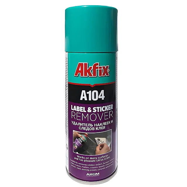 Очиститель наклеек Akfix A104 200 мл