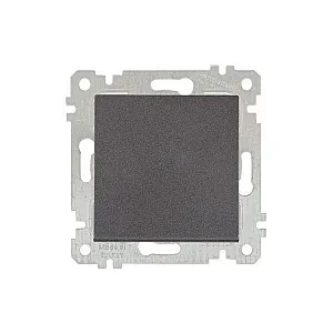 Выключатель Mutlusan Rita 2200-401-0195 1 клавиша 10А дымчатый