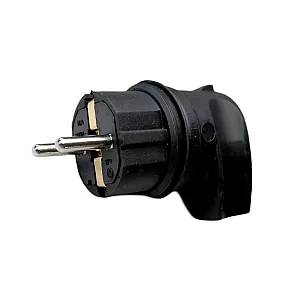 Вилка Mutlusan Tena 010-083-300027 угловая 2Р+Е IP44 черный