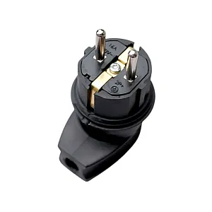 Вилка Mutlusan Tena 010-083-300027 угловая 2Р+Е IP44 черный