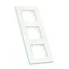 Рамка Mutlusan Rita 2220-800-2301 3 поста вертикальный монтаж белый