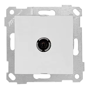 Розетка TV Mutlusan Rita 2200 171 0101 оконечная белая