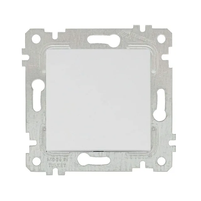 Выключатель Mutlusan Rita 2200-401-0101 1 клавиша 10А белый