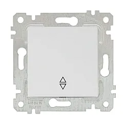 Переключатель Mutlusan Rita 2200-403-0101 1 клавиша 10А белый