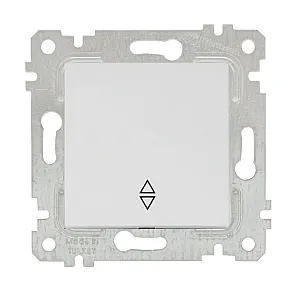 Переключатель Mutlusan Rita 2200-403-0101 1 клавиша 10А белый