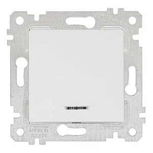 Выключатель проходной Mutlusan Rita 2200-408-0101 1 клавиша белый