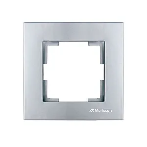 Рамка Mutlusan Rita 2220-800-1182 1 пост нержавеющая сталь