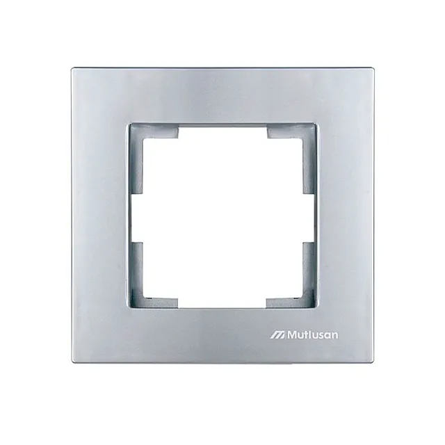 Рамка Mutlusan Rita 2220-800-1182 1 пост нержавеющая сталь