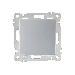 Выключатель Mutlusan Rita 2200-401-0182 1 клавиша 10А нержавеющая сталь