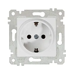 Розетка Mutlusan Rita 2200-601-0201 2Р белая