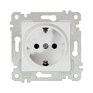 Розетка Mutlusan Rita 2200-601-0201 2Р белая