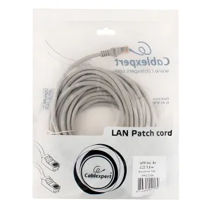Патч-корд Cablexpert PP12-7.5M UTP кат.5e литой многожильный 7.5 м серый