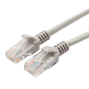 Патч-корд Cablexpert PP12-0.25М UTP литой многожильный 0.25 м серый