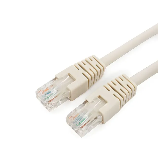 Патч-корд Cablexpert PP6U-10M UTP кат.6 литой многожильный 10 м серый