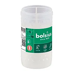 Свеча вставка Bolsius RPI ритуальная парафиновая белый
