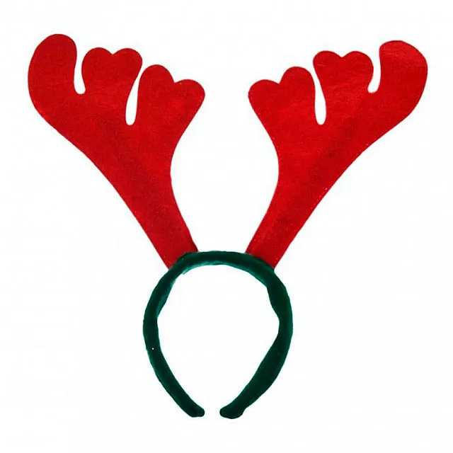 Ободок маскарадный Рога оленя 30*30 см