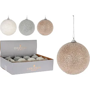 Шар елочный Shine 10 см в ассортименте