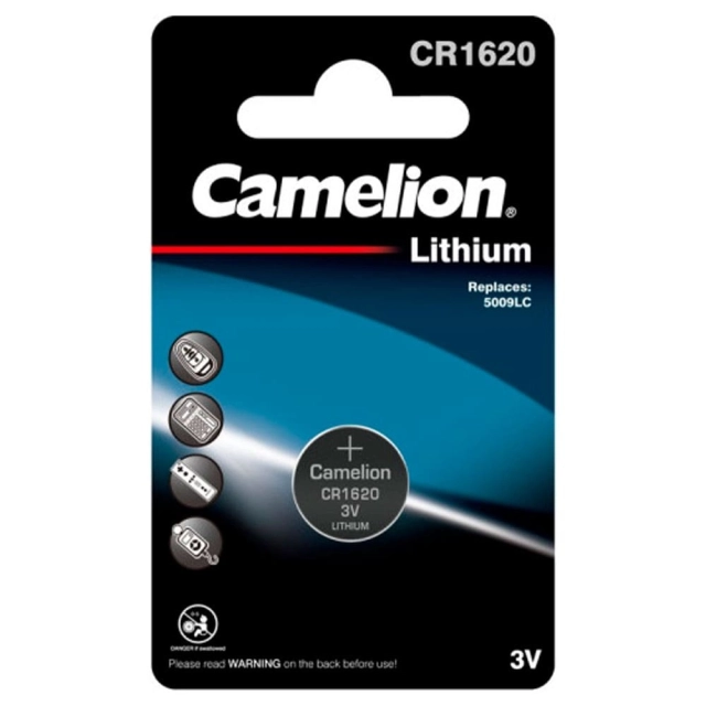 Батарейка Camelion CR1620-BP1 10/1800 К Батарейка Camelion CR1620-BP1 10/1800 К