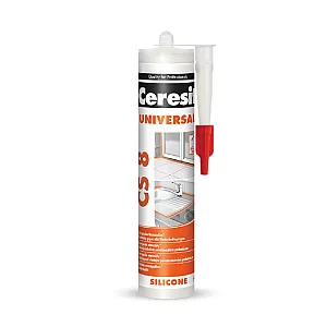 Герметик силиконовый Ceresit CS8 универсальный прозрачный 280 мл
