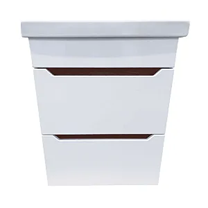 Тумба подвесная Idea Como Нова Колор 60 с раковиной Cersanit Moduo 60